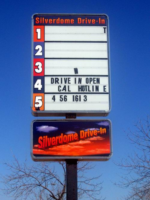 Silverdome Drive-In Theatre - Spring 2006